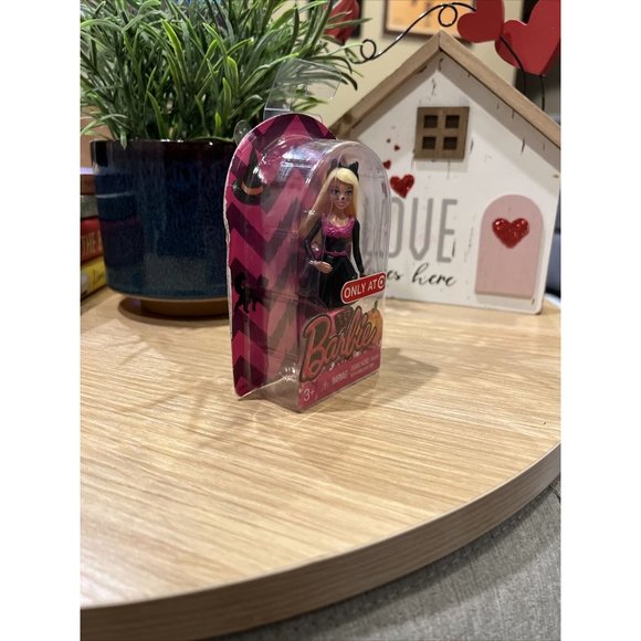 Target Exclusive Halloween Mini Figure 4 Inch Trick or Treat Cat Barbie Doll - Picture 2 of 10